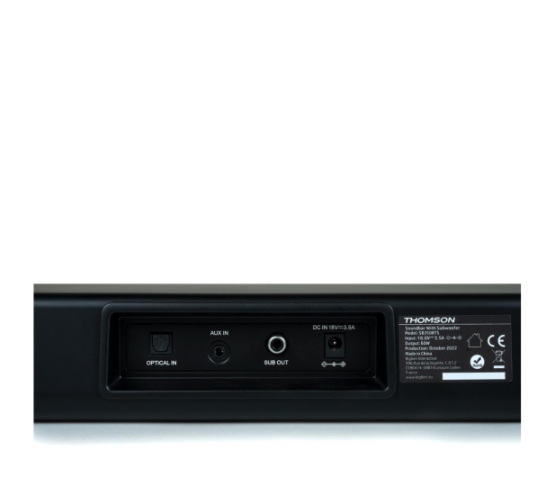 Thomson OUTLET - Soundbar i Subwoofer Bluetooth 300 W - 1488149 - zdjęcie 4